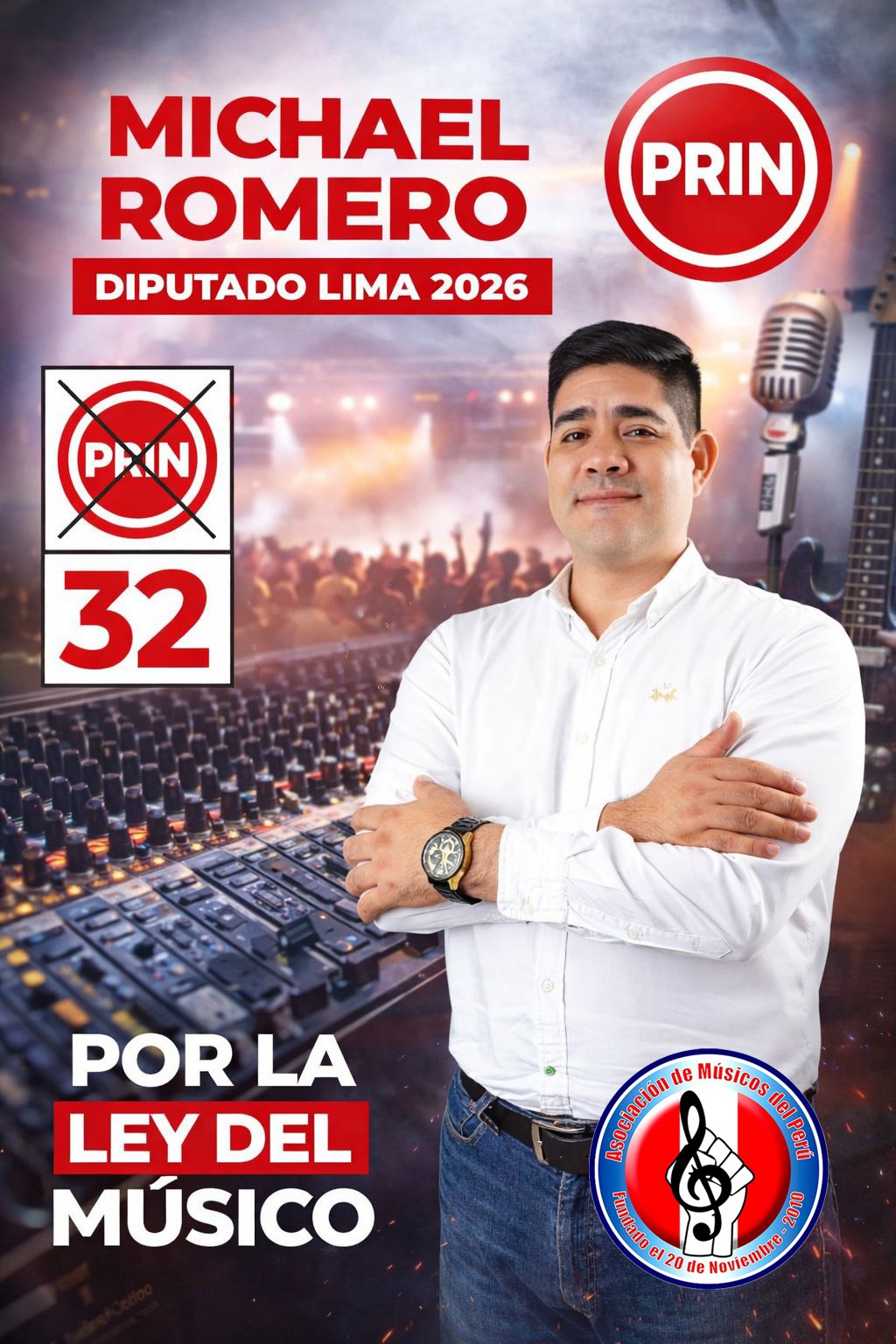 Michael Romero - Diputado Lima 2026